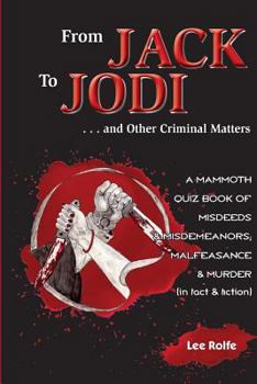 Paperback From Jack to Jodi: ... and Other Criminal Matters Book
