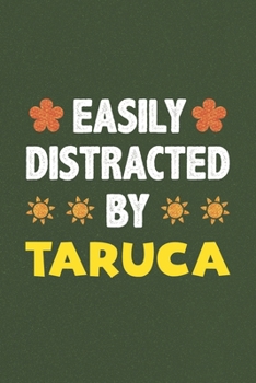 Paperback Easily Distracted By Taruca: Taruca Lovers Funny Gifts Dot Grid Journal Notebook 6x9 120 Pages Book
