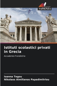Paperback Istituti scolastici privati in Grecia [Italian] Book
