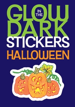 Paperback Glow-In-The-Dark Halloween Stickers Book