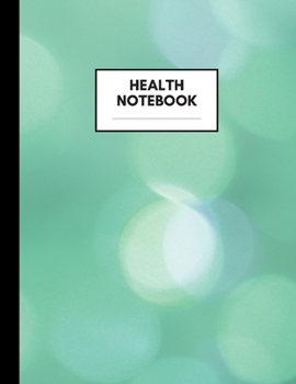 Paperback Health Notebook: Composition Book for Health Subject, Large Size, Ruled Paper, Gifts for Health Teachers and Students Book