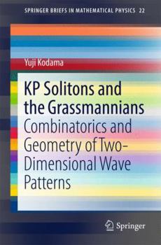Paperback Kp Solitons and the Grassmannians: Combinatorics and Geometry of Two-Dimensional Wave Patterns Book