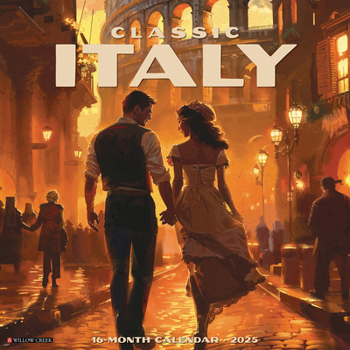 Calendar Classic Italy 2025 12 X 12 Wall Calendar Book