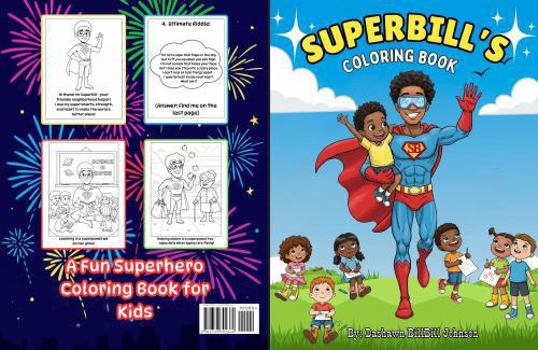 Paperback SuperBill's Coloring Book