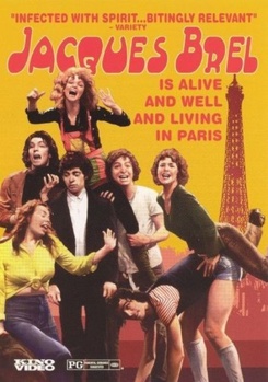 DVD Jacques Brel Is Alive & Well & Living In Paris Book
