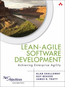 Paperback Lean-Agile Software Development: Achieving Enterprise Agility Book