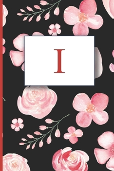 Paperback Monogrammed Journal Notebook - Letter I: Journal Notebook Book