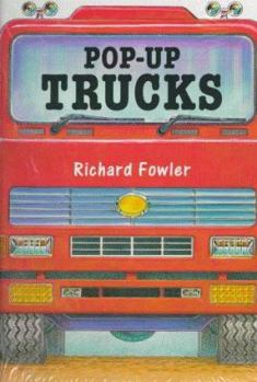Hardcover Pop-Up Trucks Book