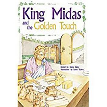 King Midas and the Golden Touch: Student Reader (PM Story Books Gold Level) - Book  of the Rigby PM Collection