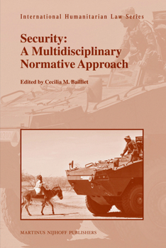 Hardcover Security: A Multidisciplinary Normative Approach Book