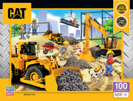 Caterpillar - Building Time 100pc Puzzle