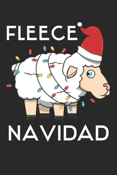Fleece Navidad: DIN A5 Frohe Weihnachten Notizheft gepunktet | 120 Seiten gepunktetes Frohe Weihnachten Notizbuch für Notizen in Schule, Universität, ... | Eine tolles Geschenk für Ihre Liebsten.