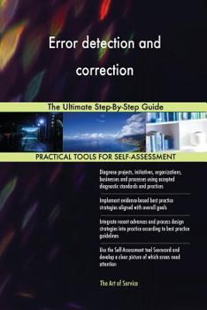 Paperback Error detection and correction The Ultimate Step-By-Step Guide Book