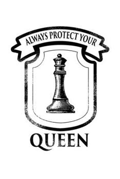 Notizbuch: Schach Königin Dame Brettspiel Lustiges Geschenk 120 Seiten, 6X9 (Ca. A5), Punktraster (German Edition)