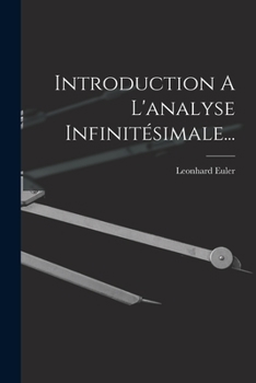 Paperback Introduction A L'analyse Infinitésimale... [French] Book