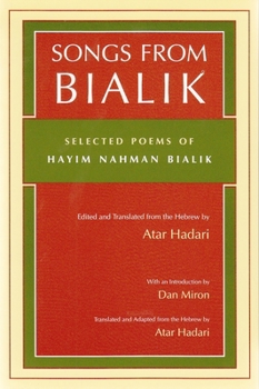 C.N. Bialik: Selected Poems