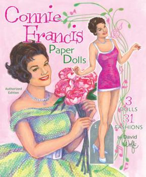 Paperback Connie Francis Paper Dolls Book