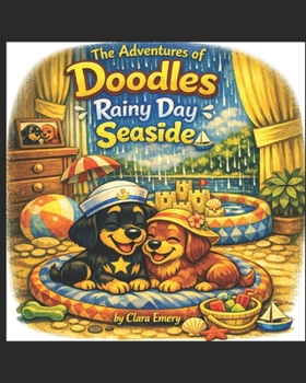 Paperback The Adventures of Doodles - Rainy Day Seaside Book