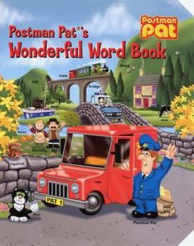 Hardcover Postman Pat's Wonderful Word Book