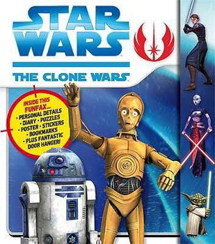 Hardcover Star Wars Clone Wars Funfax Book