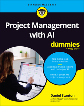 Paperback Project Management with AI for Dummies Book