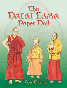 Paperback The Dalai Lama Paper Doll Book