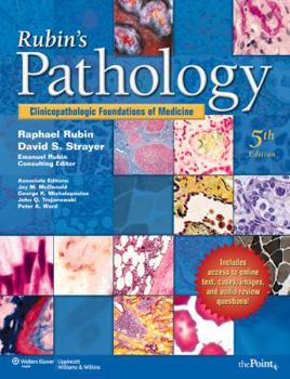 Hardcover Rubin's Pathology: Clinicopathologic Foundations of Medicine 5th Edition Book