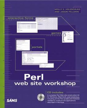 Paperback Perl: Web Site Workshop [With CDROM] Book