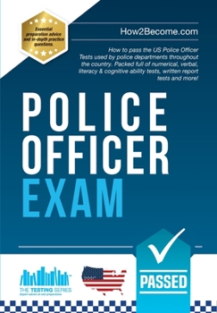 Paperback Police Officer Exam: How to Pass the US Police Officer Tests Book