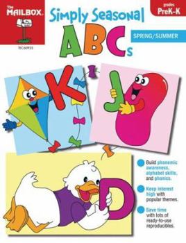 Paperback Simply Seasonal ABC's Spring/Summer Book