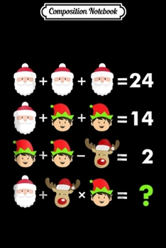 Paperback Composition Notebook: Math Teacher Christmas - Order of Operations Quiz Journal/Notebook Blank Lined Ruled 6x9 100 Pages Book