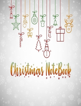Christmas NoteBook: Christmas NoteBook Lined Journal | Christmas NoteBook | Christmas Log Book | 8,5x11 inches, 100 pages