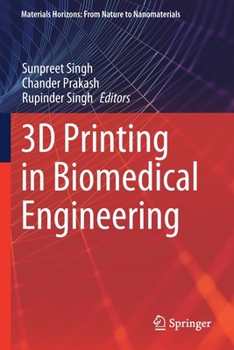 Paperback 3D Printing in Biomedical Engineering Book