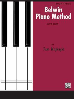 Paperback Belwin Piano Method, Bk 3 Book