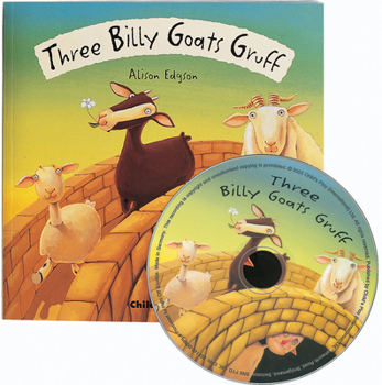 Paperback Three Billy Goats Gruff [With CD] Book