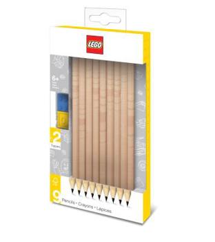 Accessory Lego 9 Pack Graphite Pencils Book