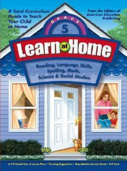 Paperback Learn at Home: Grade 5 Book