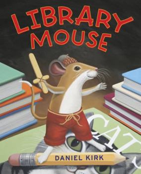 Hardcover Library Mouse: A Picture Book