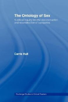 Paperback Ontology of Sex Book