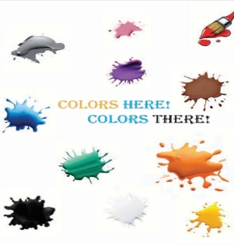 Hardcover Colors Here! Colors There! Book