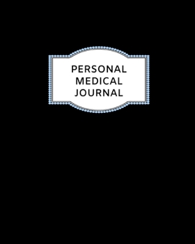 Paperback Personal Medical Journal: A Personal Health Record Keeper Book