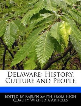 Paperback Delaware: History, Culture and People Book