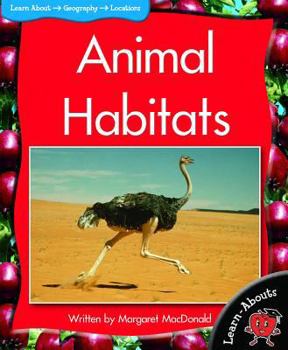 Paperback Animal Habitats Book