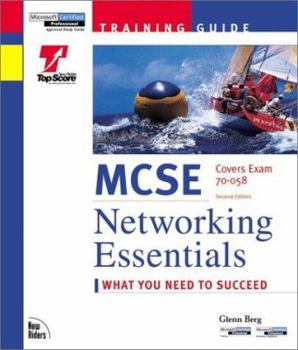 Hardcover MCSE Training Guide: Networking Essentials [With Contains a Test Engine Similar to the Actual Test] Book