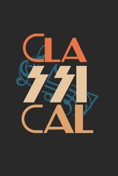 Paperback Classic Music Lover Notebook: Diary Journal, Sketchbook 6x9 inches with 120 Blank Pages For Drawing, Notes, Sketches Book