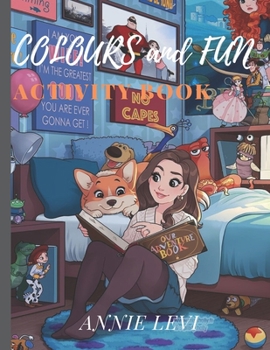 Paperback COLOURS and FUN activity book