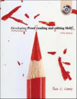 Paperback Developing Proofreading and Editing Skills [With CDROM] Book