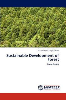 Paperback Sustainable Development of Forest Book