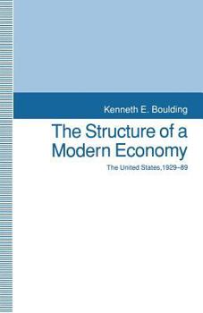 Paperback The Structure of a Modern Economy: The United States, 1929-89 Book