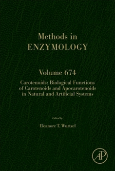 Hardcover Carotenoids: Biological Functions of Carotenoids and Apocarotenoids in Natural and Artificial Systems: Volume 674 Book